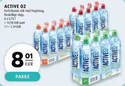 Scandinavian Park Active O2 forfriskande drik med frugtsmag erbjuda