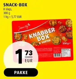 Scandinavian Park Jeden Tag Knabber Box erbjuda