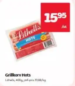 Hemköp Lithells grillkorv hots erbjuda
