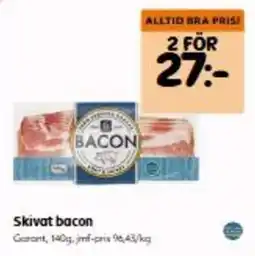 Hemköp Garant skivat bacon erbjuda