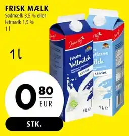Scandinavian Park Frisk mælk erbjuda