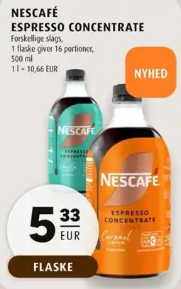 Scandinavian Park Nescafé espresso concentrate erbjuda
