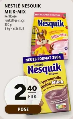 Scandinavian Park Nestlé Nesquik Milk-Mix erbjuda