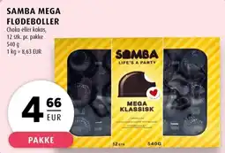 Scandinavian Park Samba mega flødeboller erbjuda