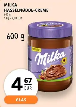 Scandinavian Park Milka hasselnødde-creme erbjuda