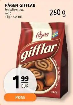Scandinavian Park Pågen gifflar erbjuda