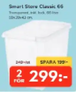 Bo Ohlsson Smart Store Classic 66 erbjuda