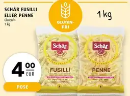 Scandinavian Park Schär fusilli eller penne erbjuda