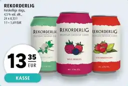 Scandinavian Park Rekorderlig premium swedish cider erbjuda