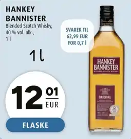 Scandinavian Park Hankey Bannister blended scotch whisky erbjuda