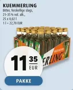 Scandinavian Park Kuemmerling bitter, forskellige slags erbjuda