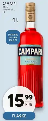 Scandinavian Park Campari bitter erbjuda