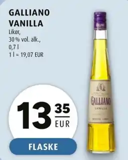 Scandinavian Park Galliano vanilla erbjuda