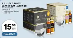 Scandinavian Park A.h. riise & santos dumont rum tasting set erbjuda