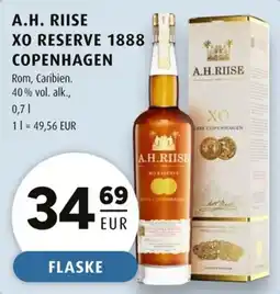 Scandinavian Park A.h. riise xo reserve 1888 copenhagen erbjuda