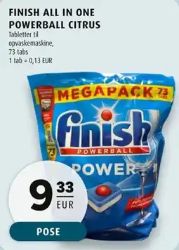 Scandinavian Park Finish all in one powerball citrus erbjuda