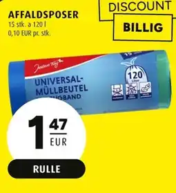 Scandinavian Park Jeden Tag universal-müllbeutel erbjuda