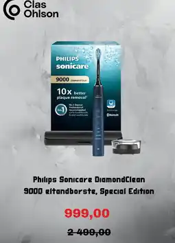Clas Ohlson Philips sonicare diamondclean 9000 eltandborste, special edition erbjuda