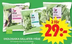 ICA Maxi Ica love eco salater erbjuda