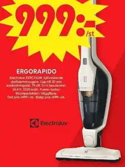ICA Maxi Electrolux ergorapido erbjuda