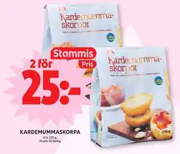 ICA Maxi Ica kardemummaskorpa erbjuda