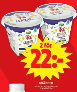 ICA Maxi Arla Gräddfil erbjuda