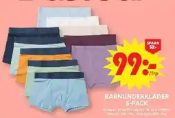 ICA Maxi Barnunderkläder erbjuda