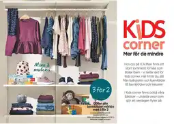 ICA Maxi ICA Maxi Kids corner barnkläder erbjuda