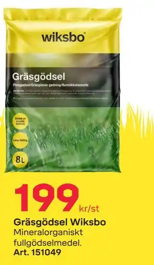 Gräsgödsel Wiksbo