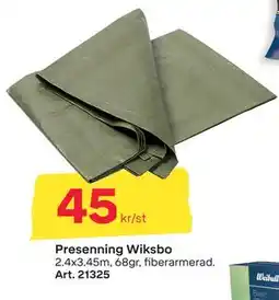Byggmax Presenning Wiksbo erbjuda