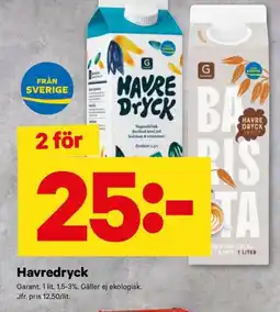 City Gross Garant Havredryck erbjuda
