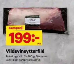 City Gross Vildsvinsytterfilé erbjuda