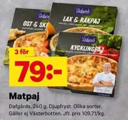 City Gross Dafgårds matpaj erbjuda