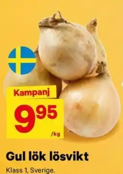 City Gross Gul lök lösvikt erbjuda