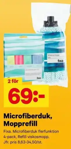 City Gross Fixa microfiberduk erbjuda