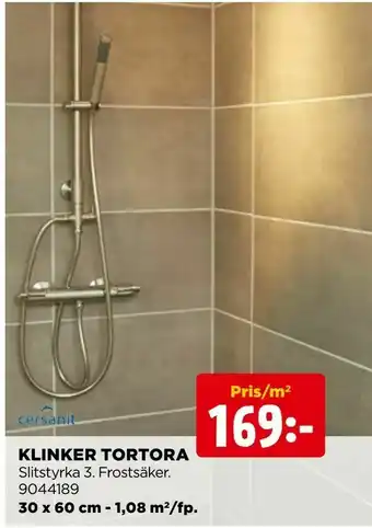 Jem&Fix Klinker tortora erbjuda