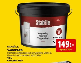 Jem&Fix Väggfärg erbjuda
