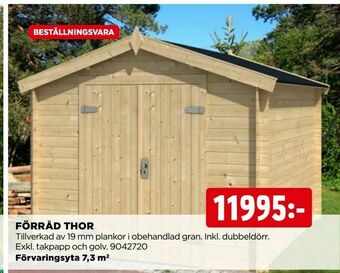 Jem&Fix Förråd thor erbjuda