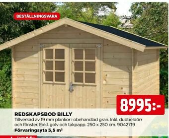 Jem&Fix Redskapsbod billy erbjuda