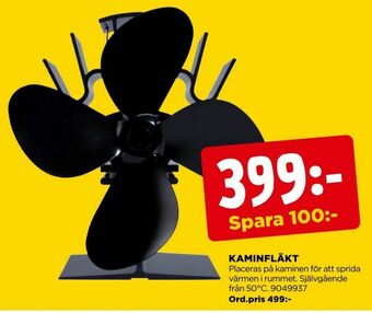 Jem&Fix Kaminfläkt erbjuda