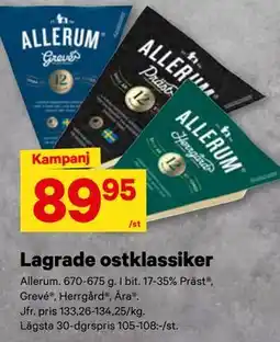 City Gross Lagrade ostklassiker erbjuda