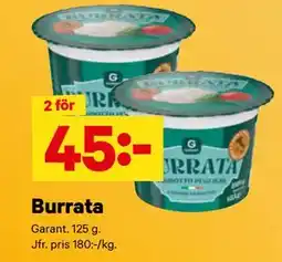 City Gross Burrata erbjuda