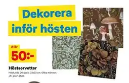City Gross Höstservetter erbjuda