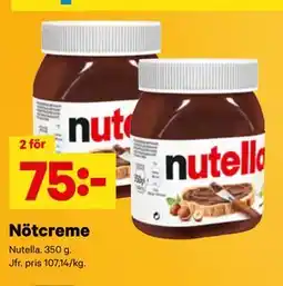 City Gross Nötcreme erbjuda