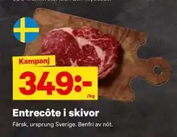 City Gross Entrecôte i skivor erbjuda