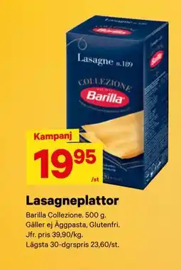 City Gross Lasagneplattor erbjuda