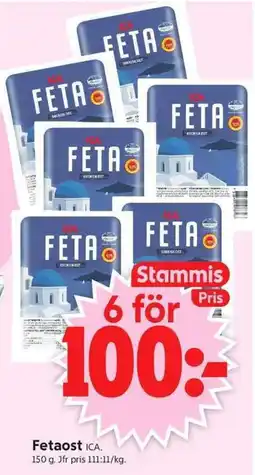 ICA Supermarket Fetaost ICA erbjuda