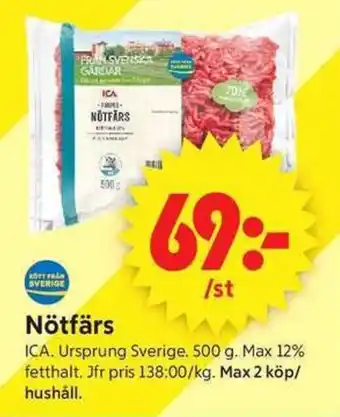 Nötfärs