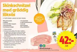 ICA Supermarket Skinkschnitzel erbjuda