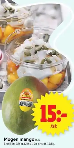 ICA Supermarket Mogen mango erbjuda